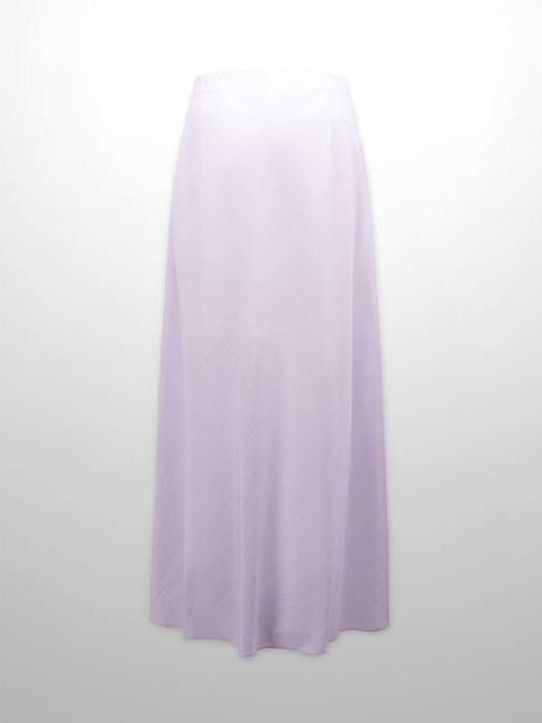 Crinkle Skirt 37"-Lavender