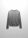 Ribbed High V Bomber-Grey
