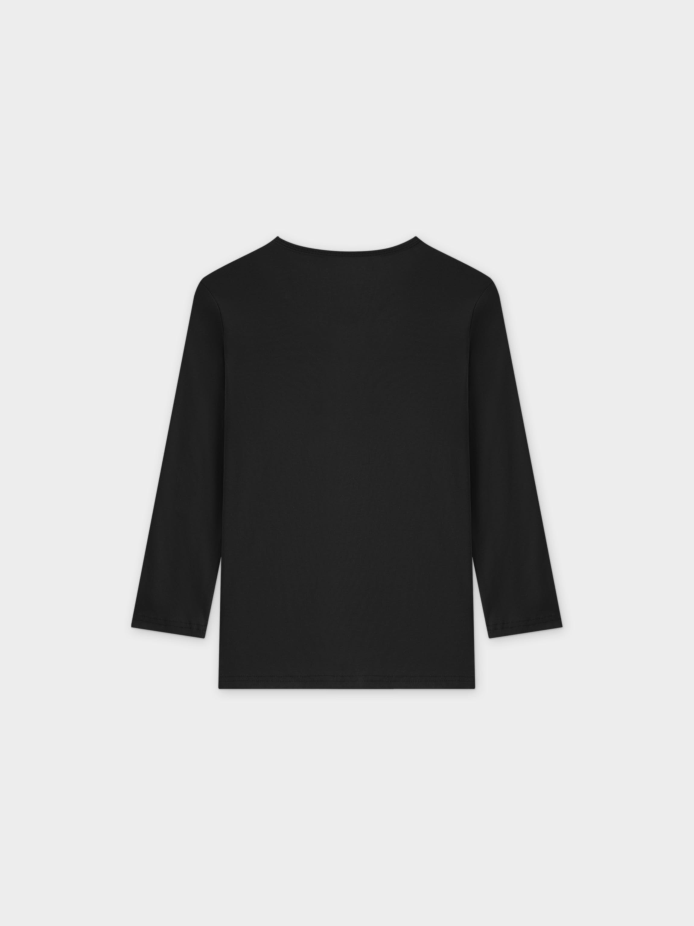 CAMISETA BASIC HIGH V 3Q-NEGRO