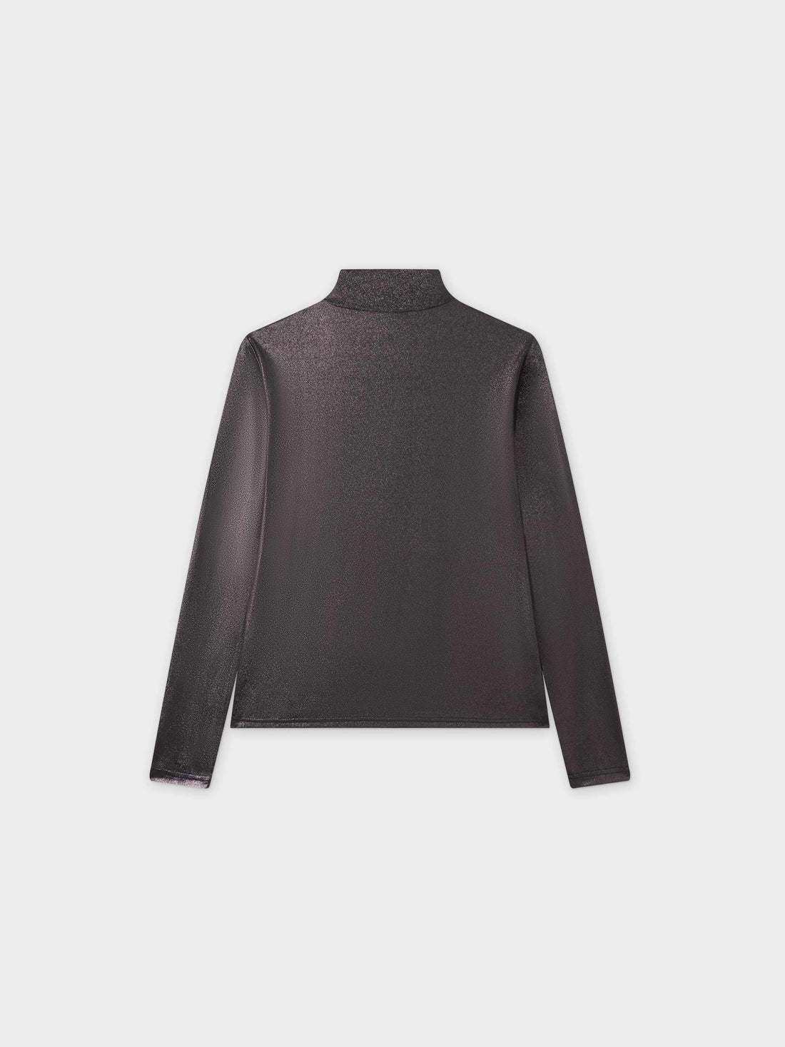 Shimmer Turtleneck-Black/Copper