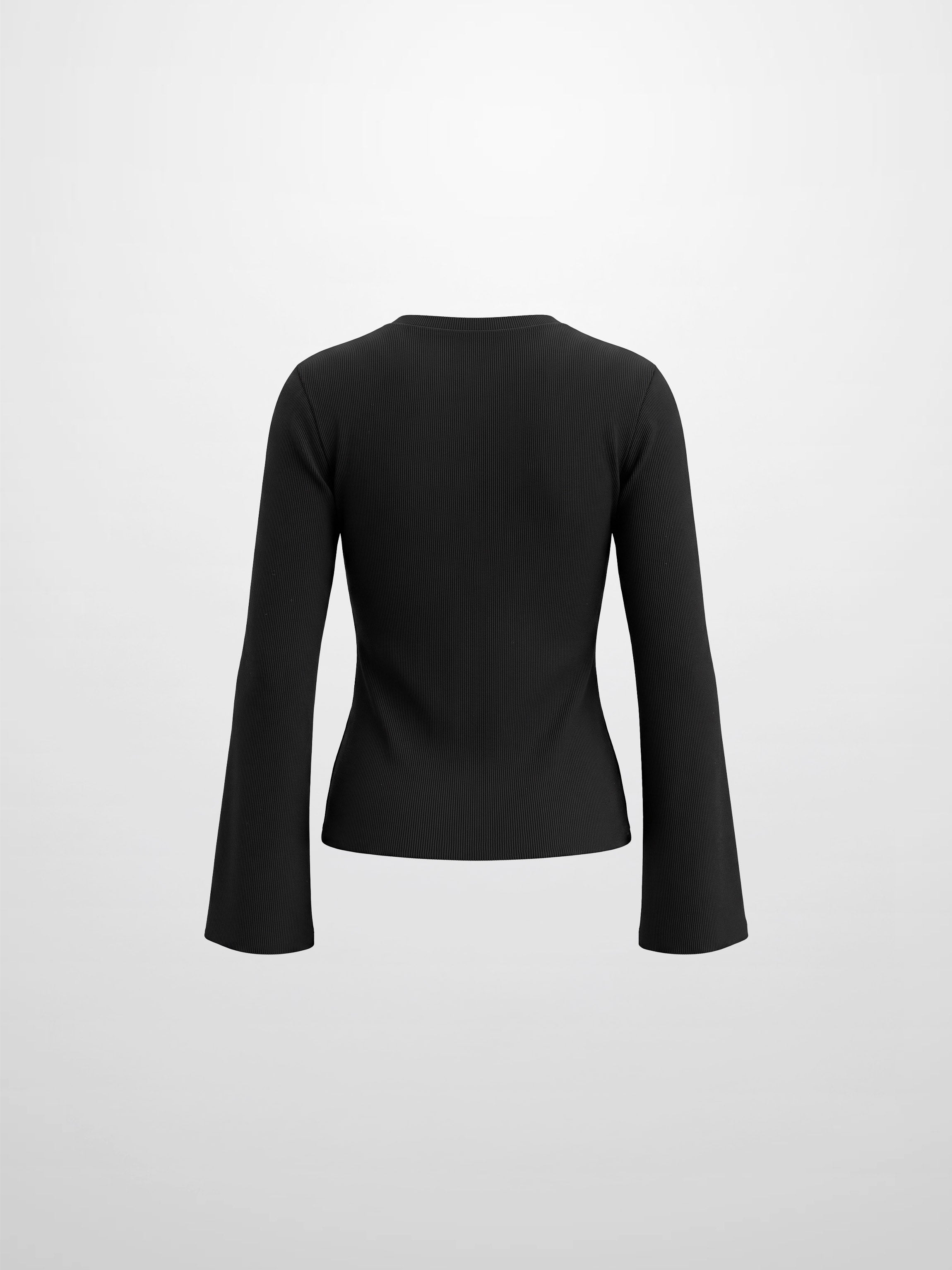 Bell Sleeve Sweater - Black