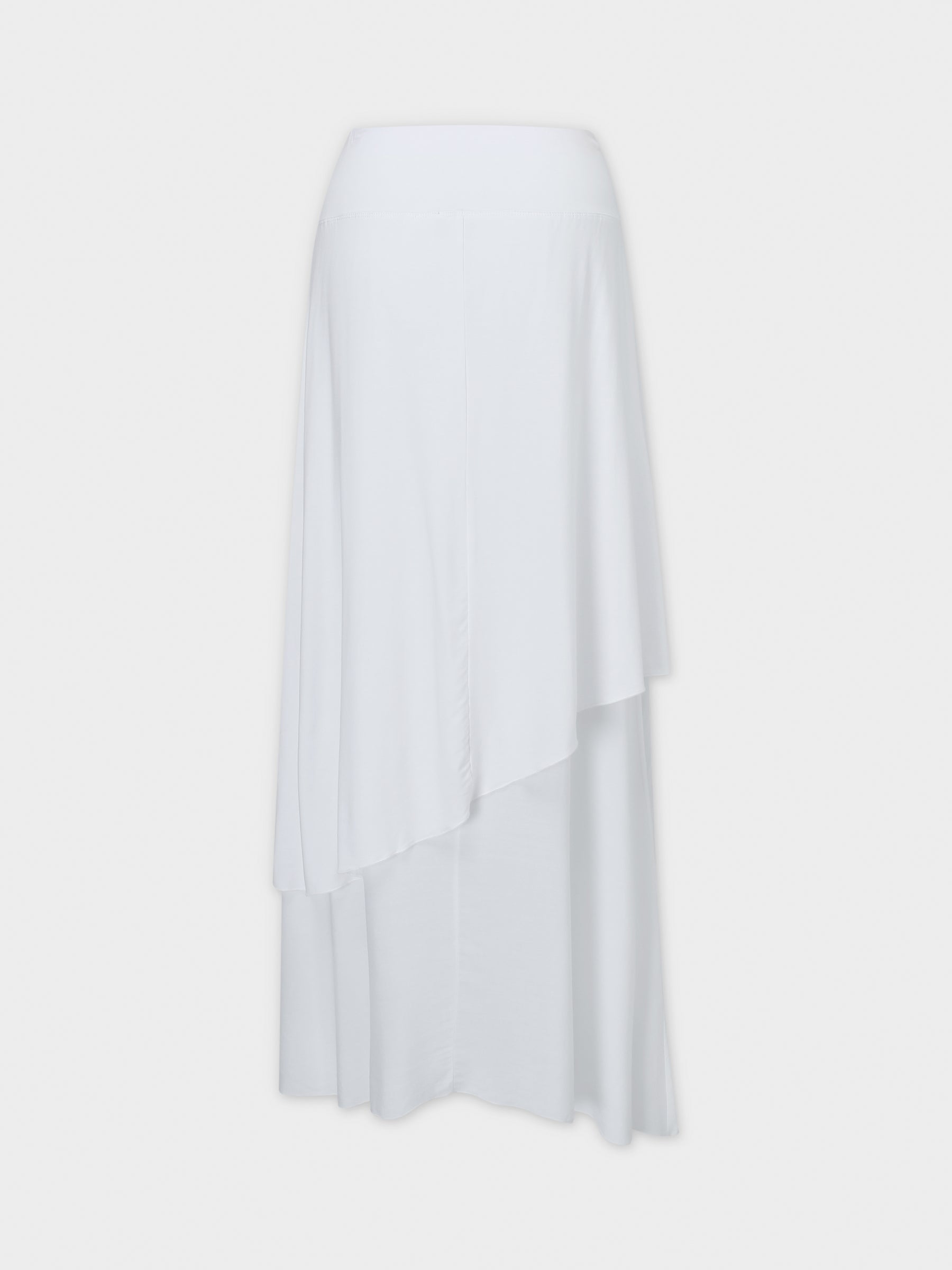DOUBLE LAYER SKIRT-WHITE