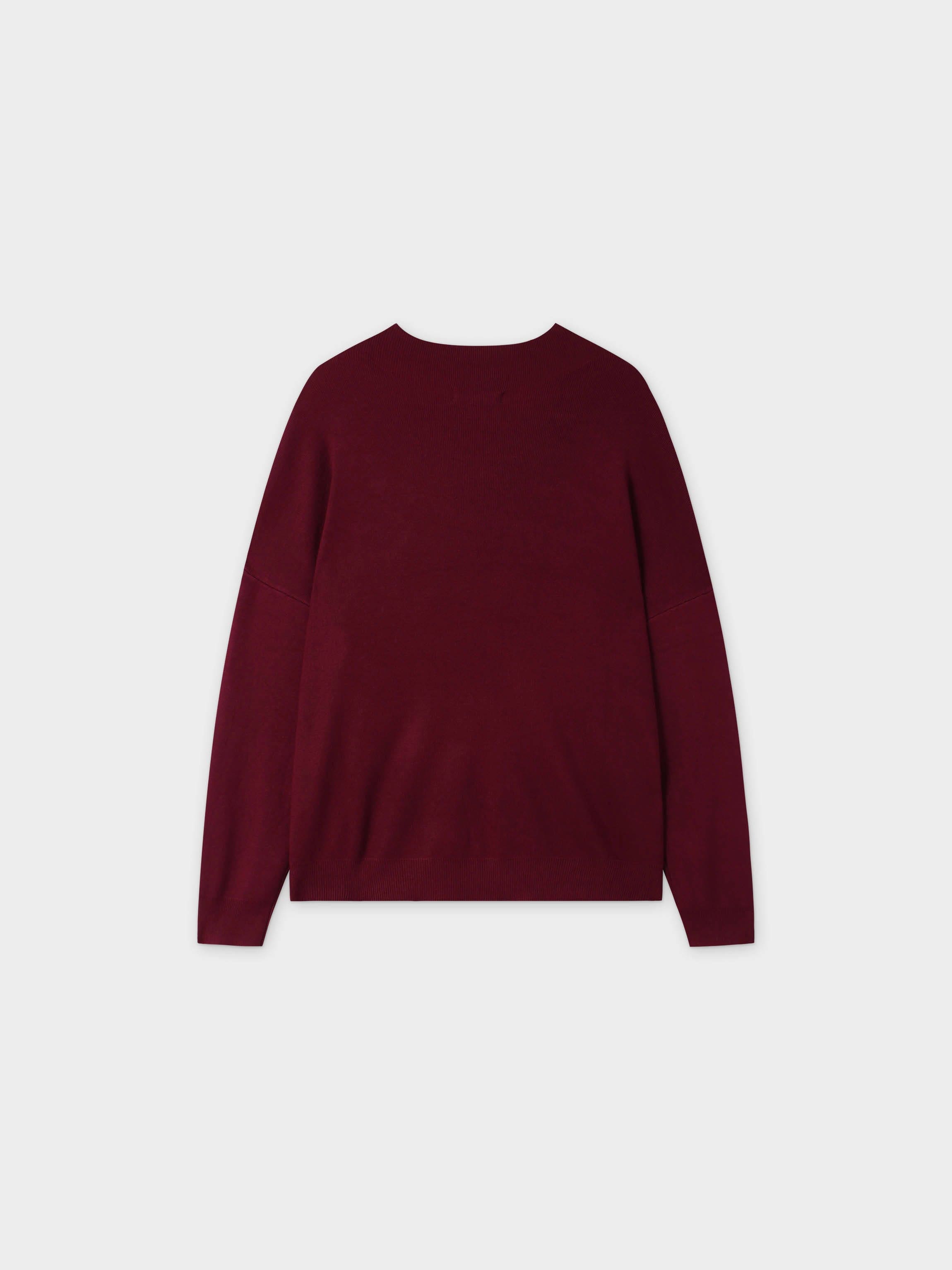 Burgundy Knit outlets Sweater