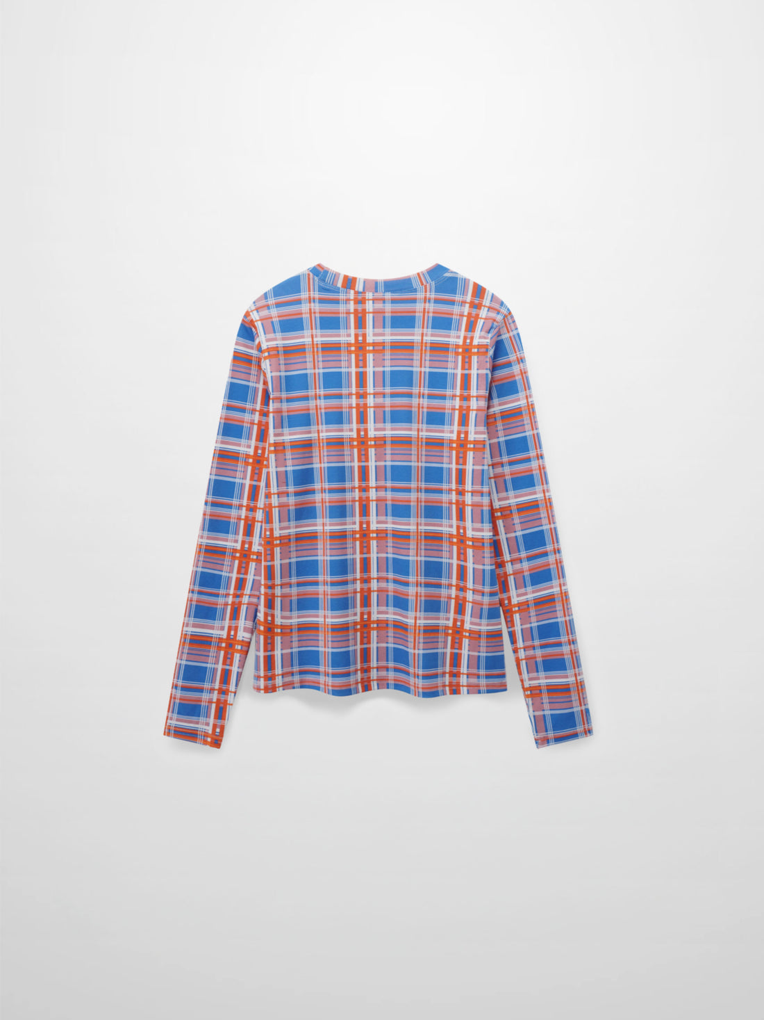 Basic Printed T-shirt-Plaid