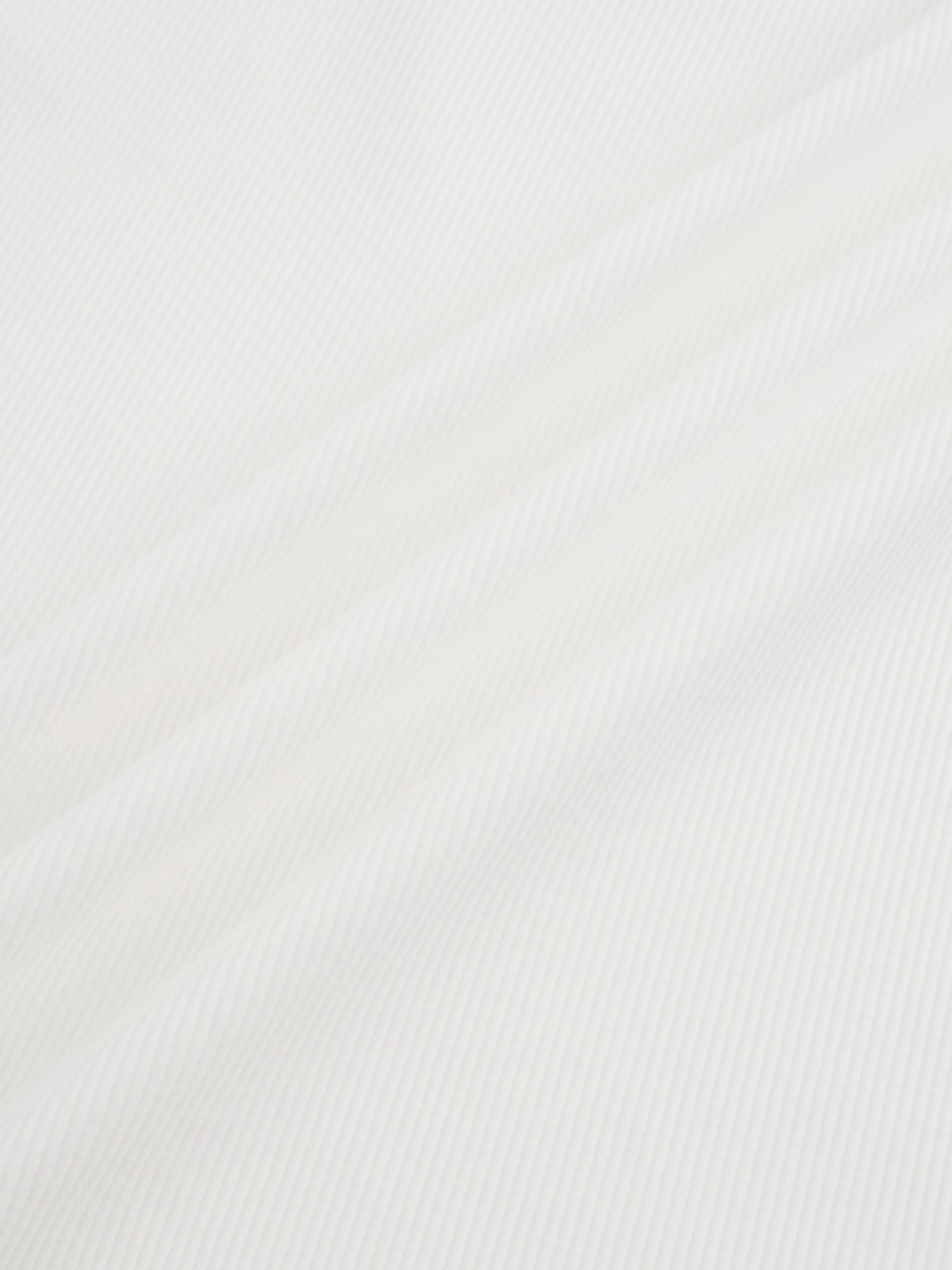 Ribbed Crew Bomber-White