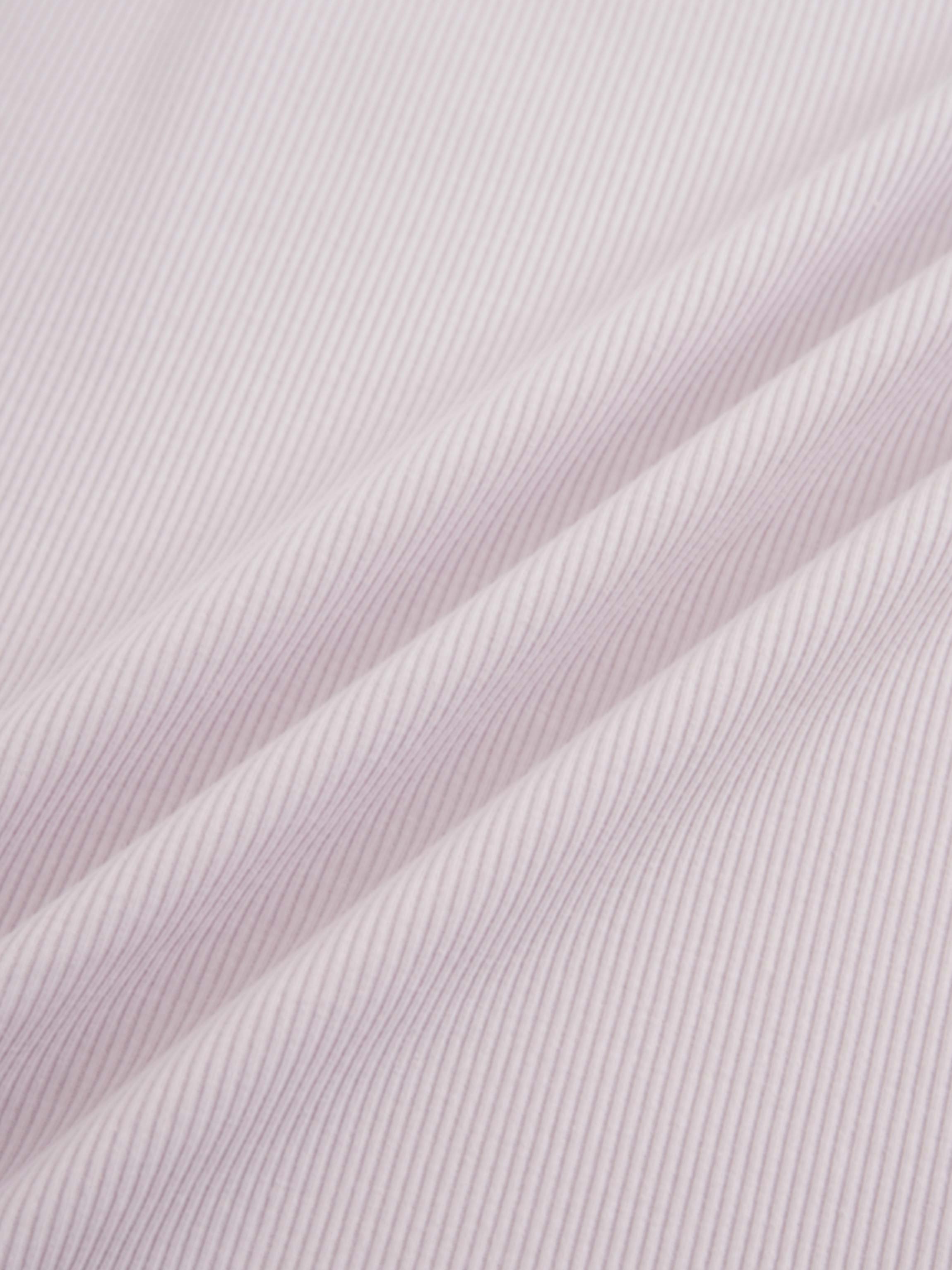 Ribbed Crew Bomber-Lavender