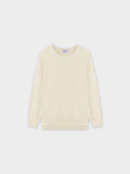 Oversized Lightweight Sweater-Ivory