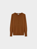 Basic Crew Sweater LS-Brown