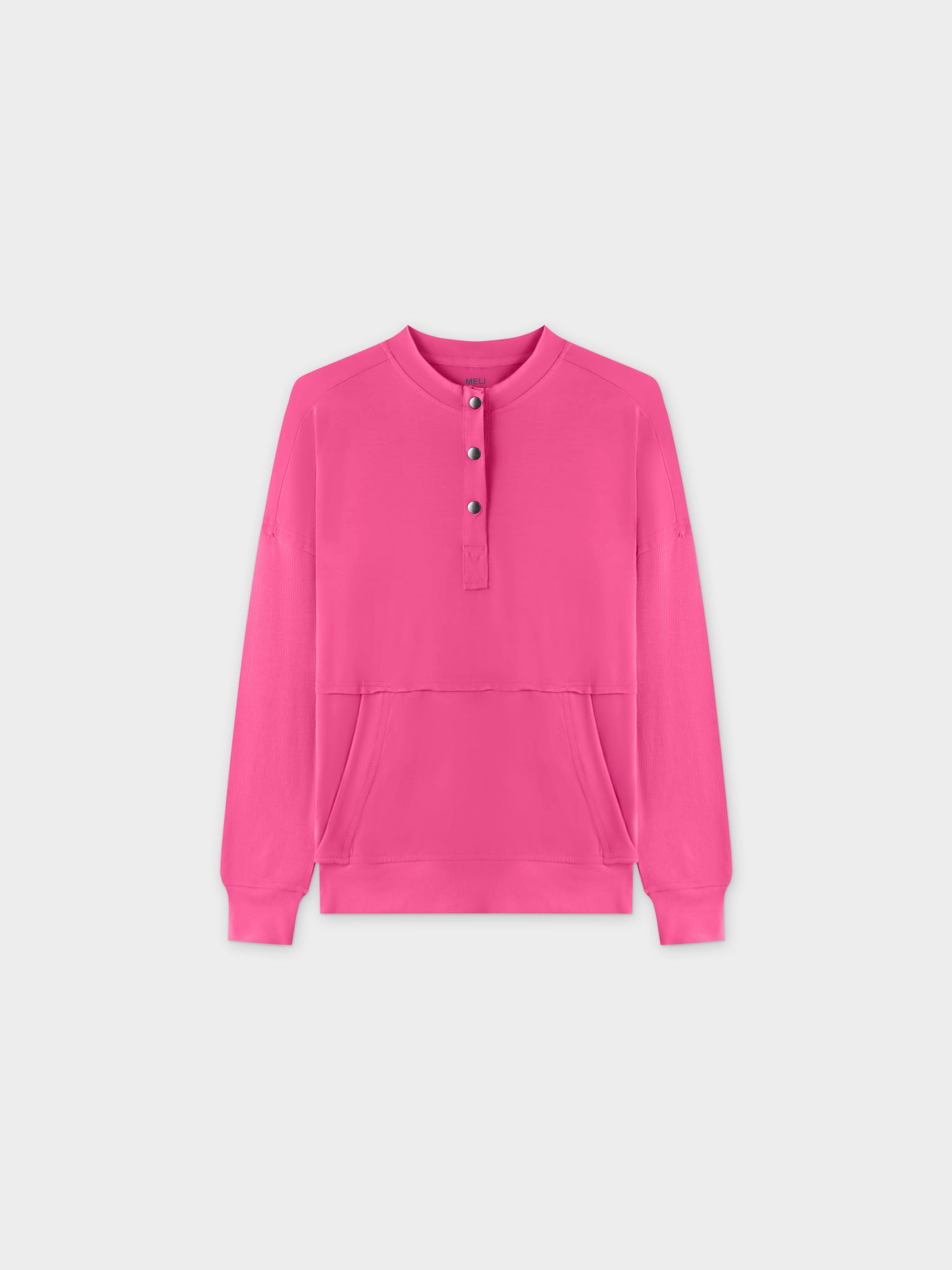 POCKET TEE-HOT PINK