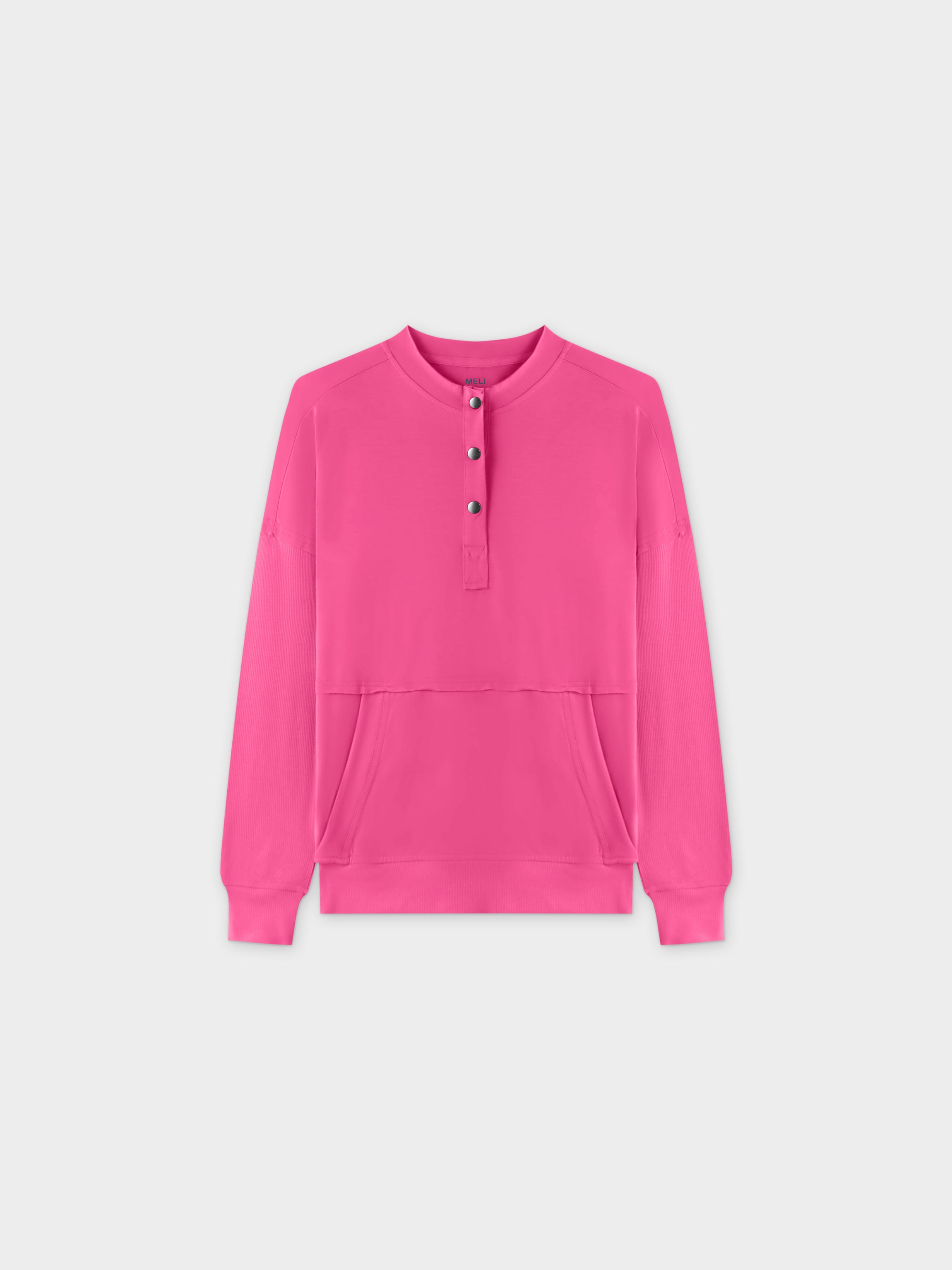 POCKET TEE-HOT PINK