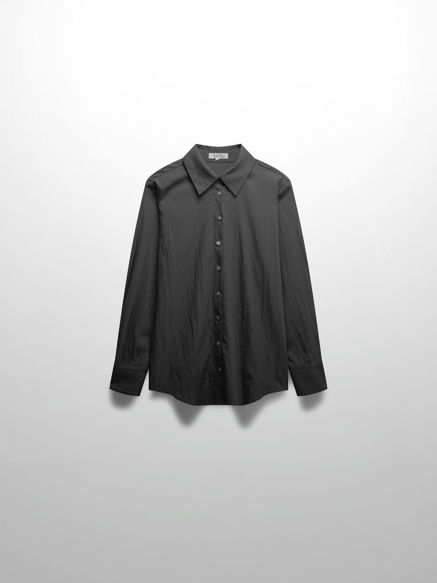 Crinkle Blouse-Black