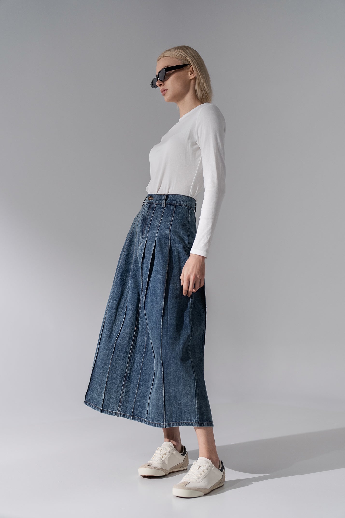 womens denim skirt