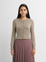 BASICCREW KNIT CARDIGAN WARM TAUPE V241 BOOKB
