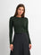 BASICCREW KNIT CARDIGAN 20 GREEN