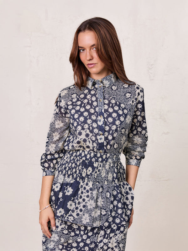 Blouse-Kaleidoscope Floral