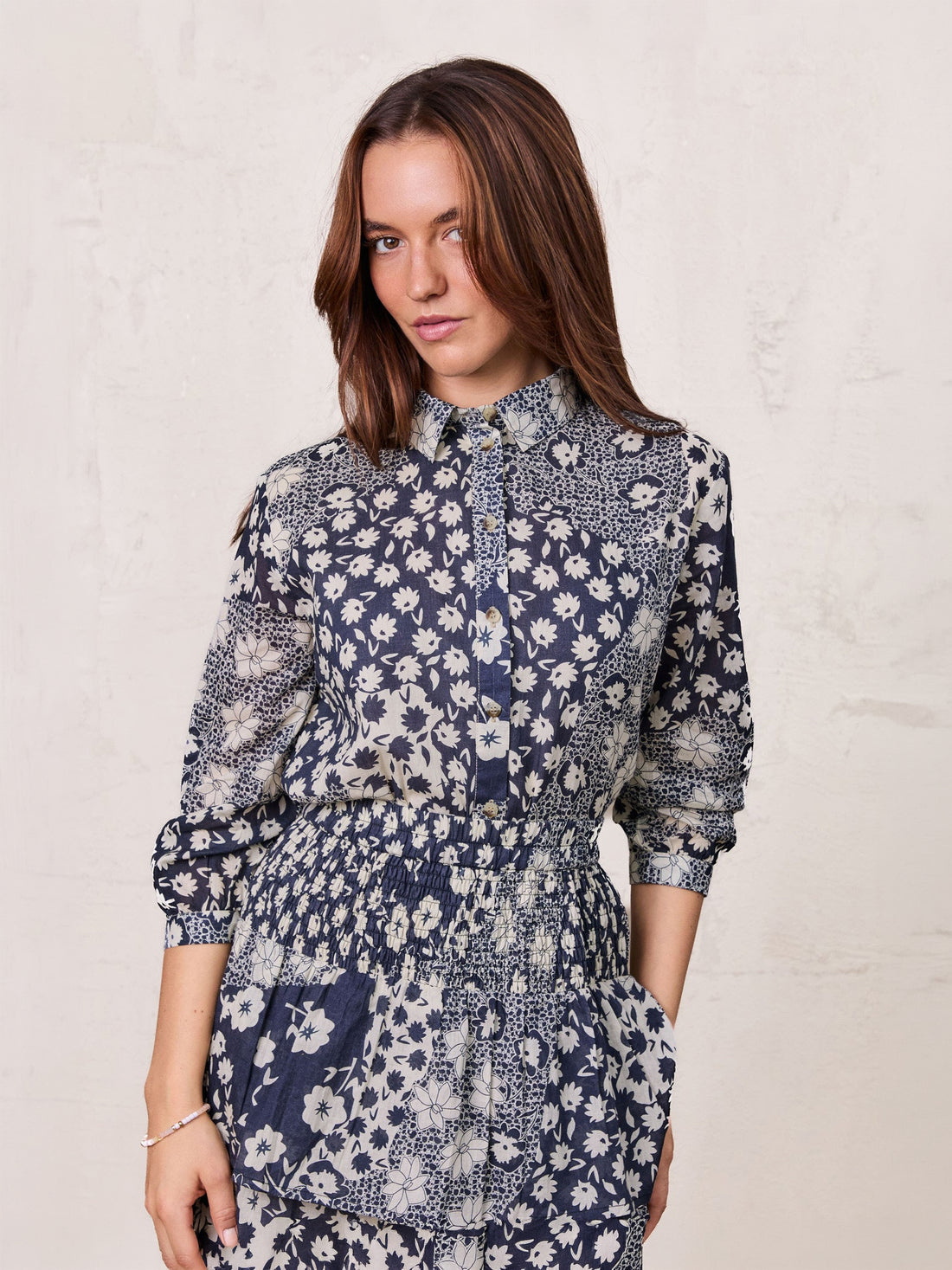 Blouse-Kaleidoscope Floral