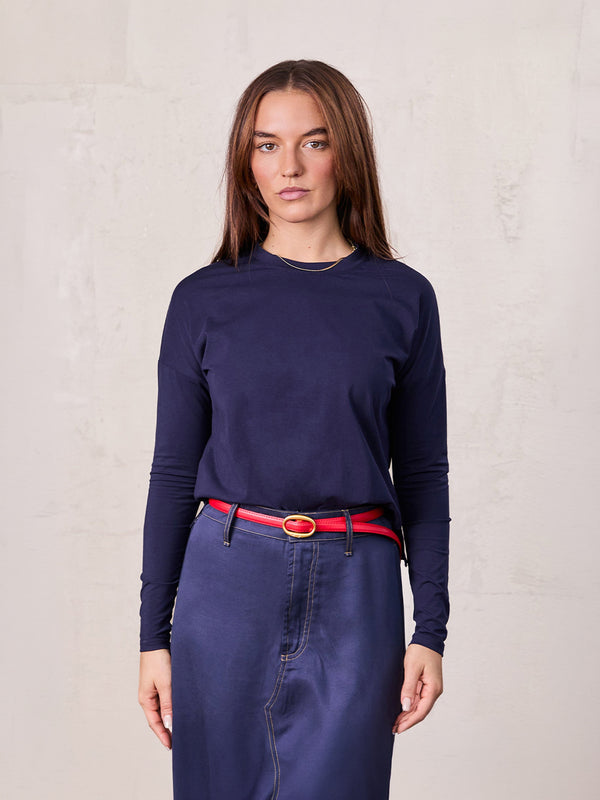 CLASSIC TEE LONG SLEEVE-DARK NAVY