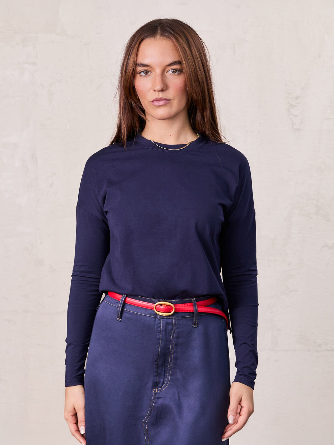 CLASSIC TEE LONG SLEEVE-DARK NAVY