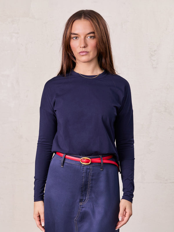 CLASSIC TEE LONG SLEEVE-DARK NAVY
