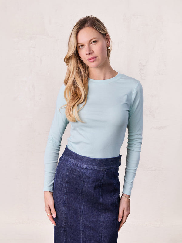 CLASSIC TEE LONG SLEEVE-MINT