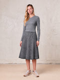 Paneled Flare Skirt 25