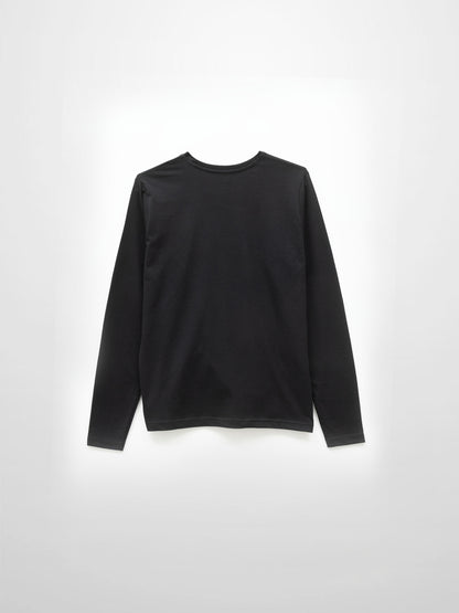 Side Knot Tee-Black