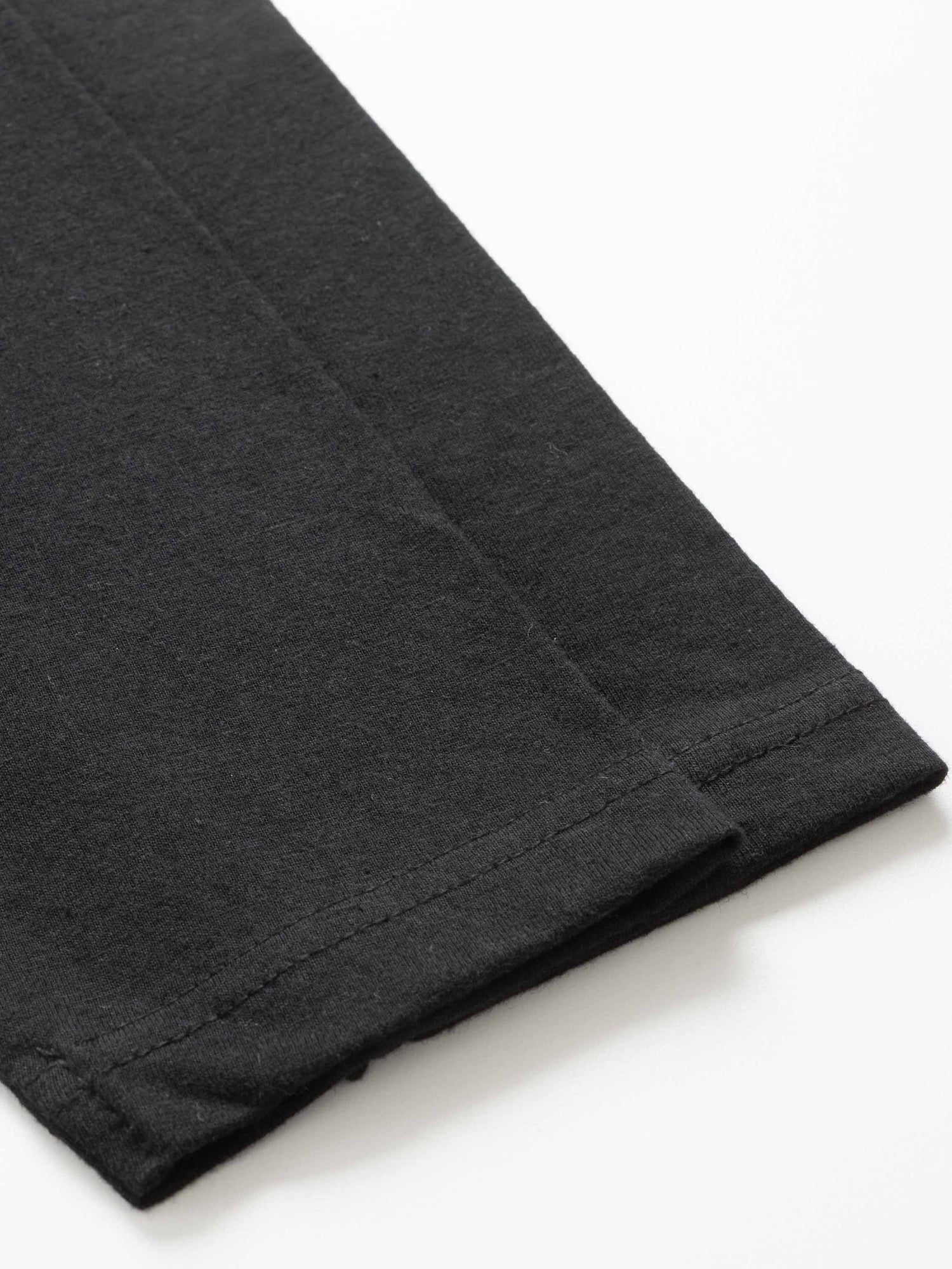 Side Knot Tee-Black