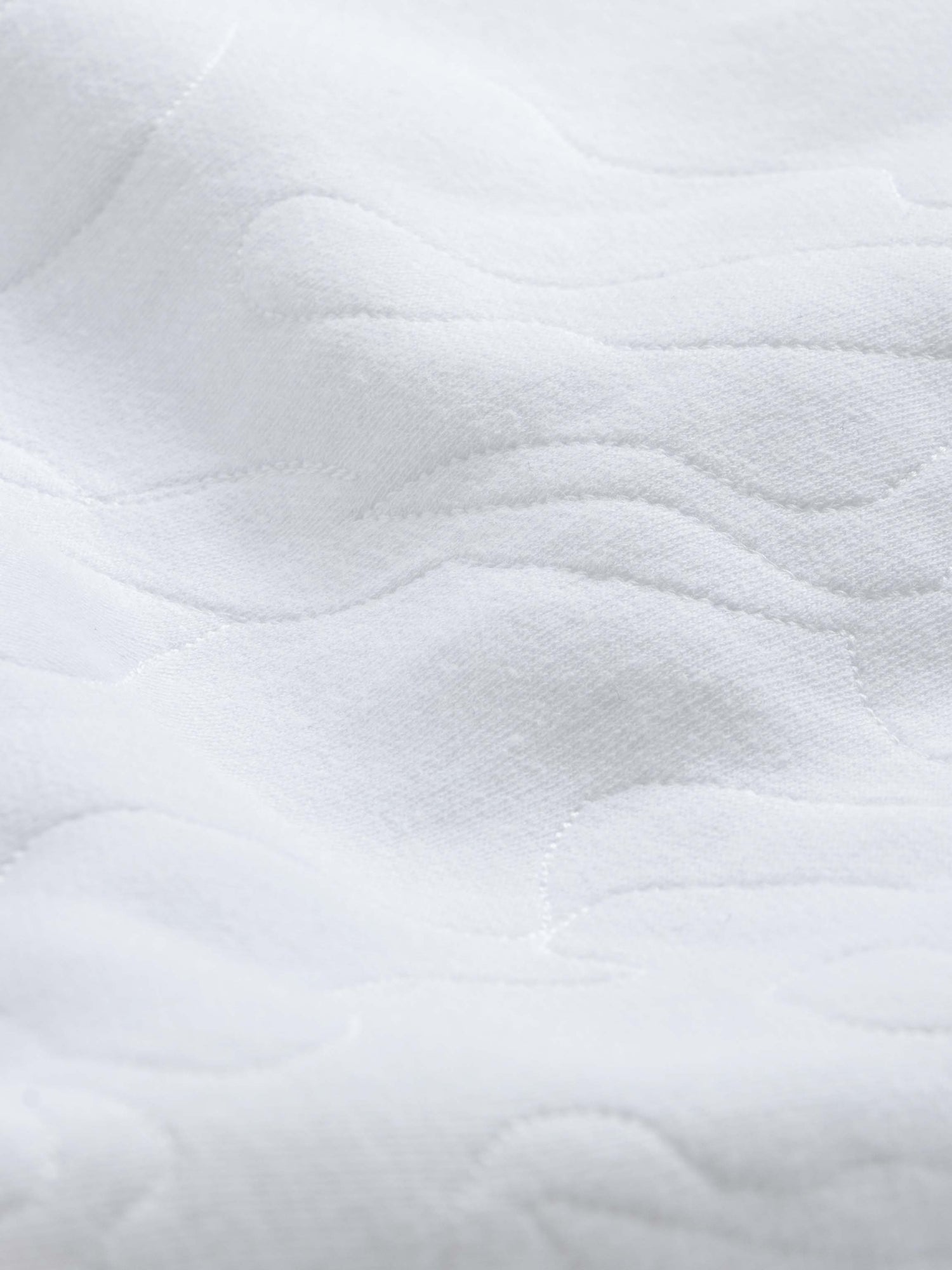 Embroidered Swirl Sweatshirt-White