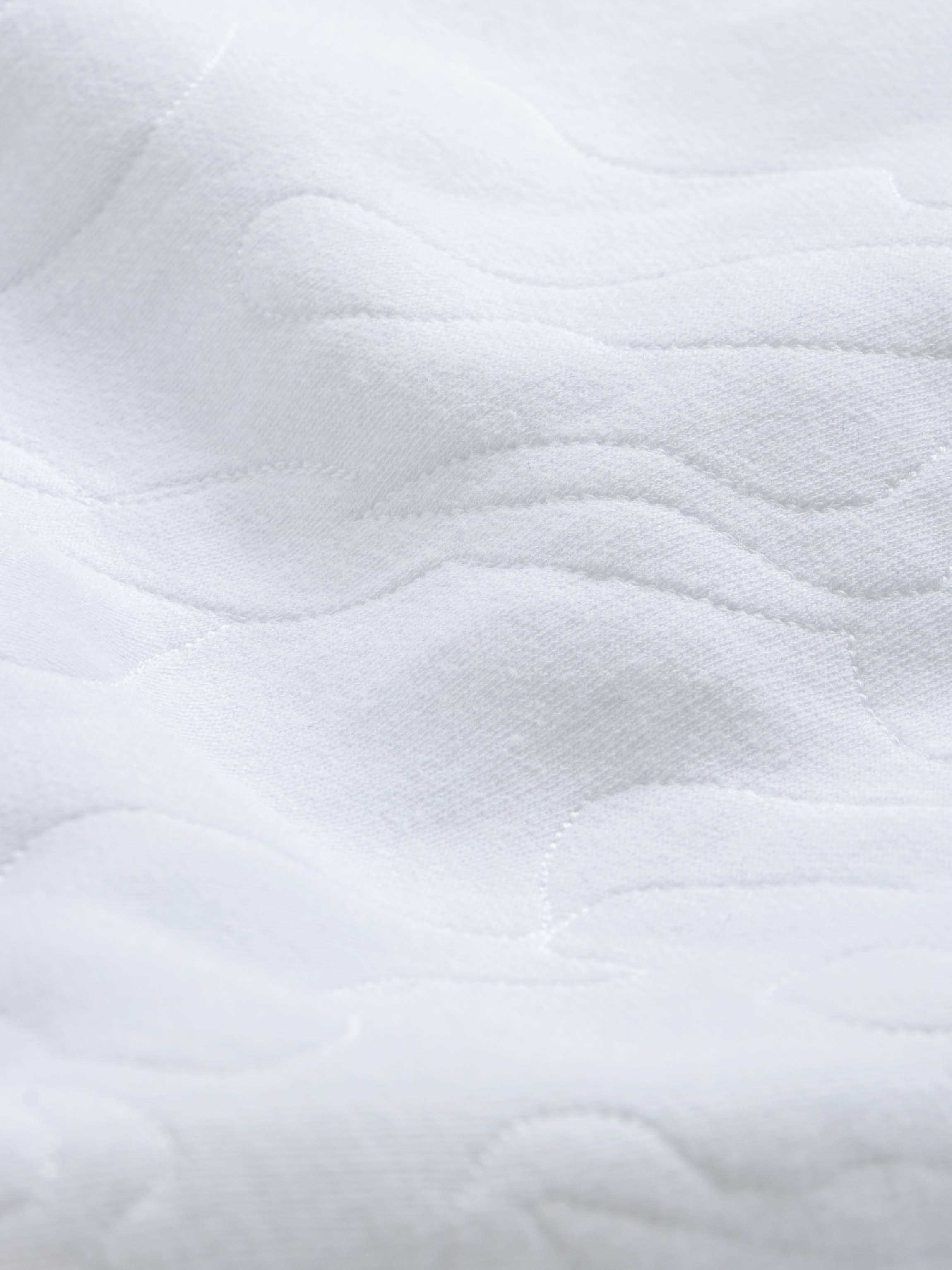 Embroidered Swirl Sweatshirt-White