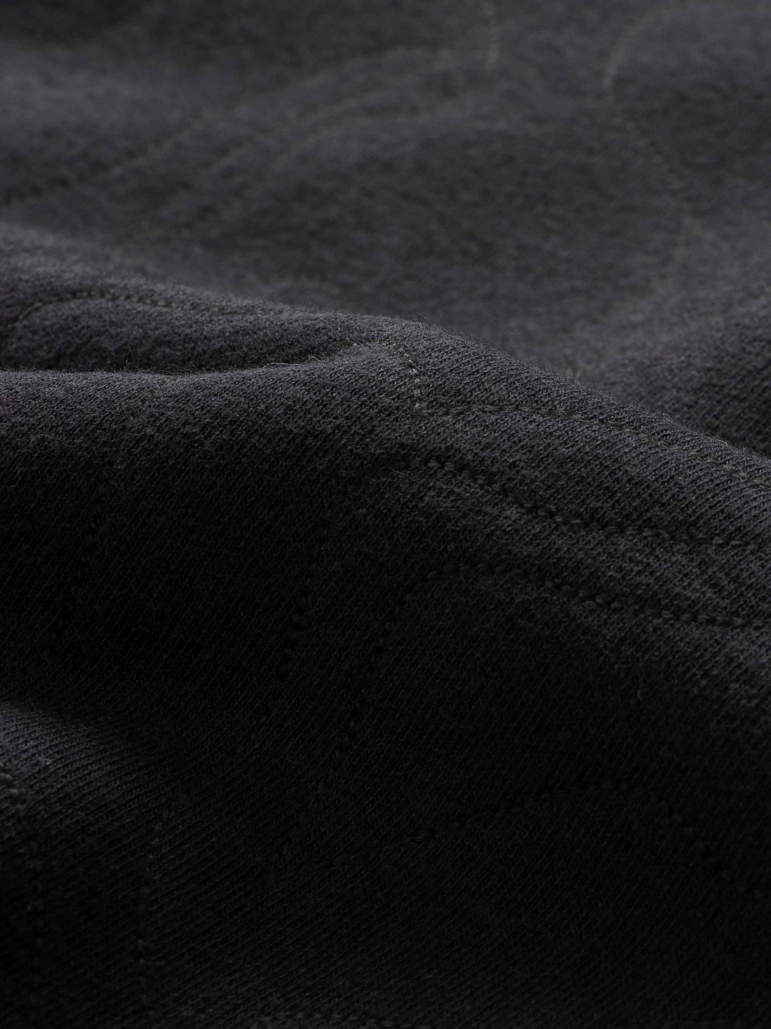 Embroidered Swirl Sweatshirt-Black