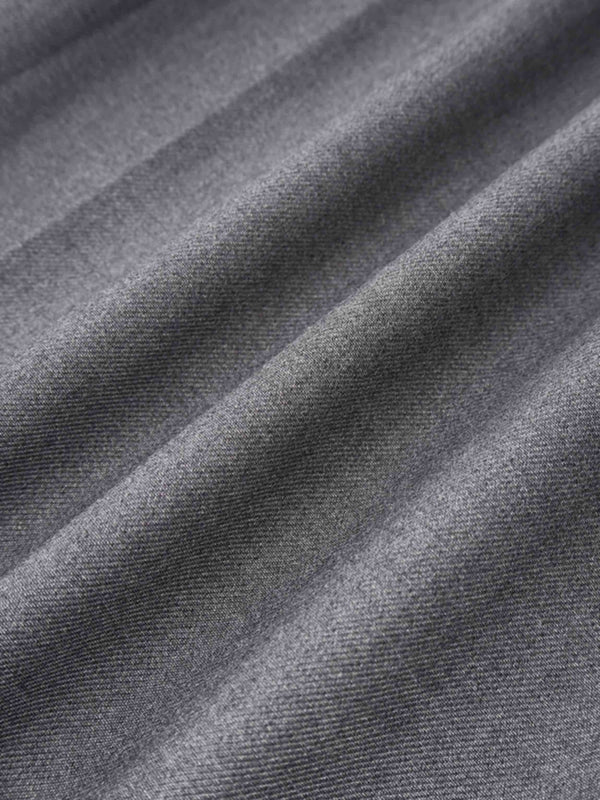 Yoke Pleated Skirt-Grey