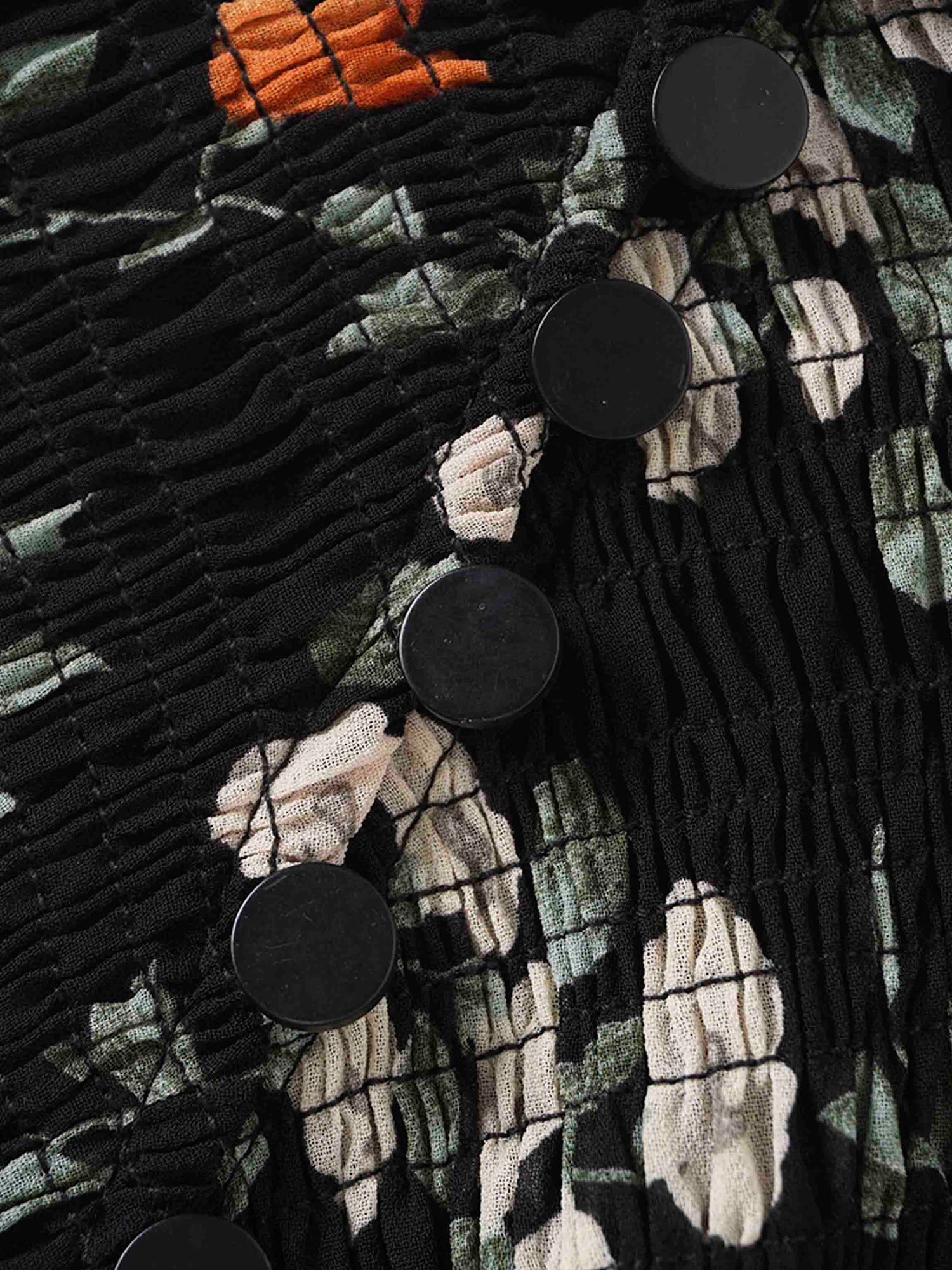 Smocked Blouse-Poppy Floral