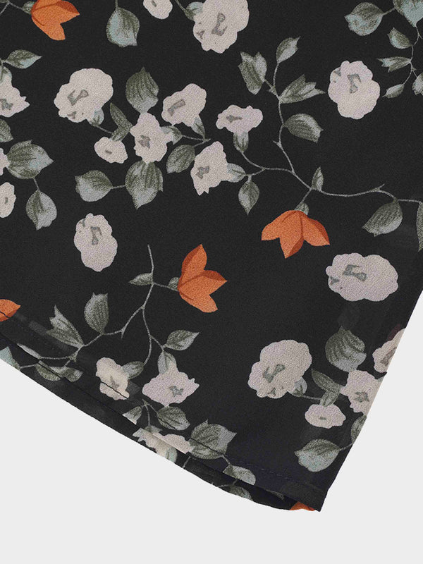 Smocked Blouse-Poppy Floral