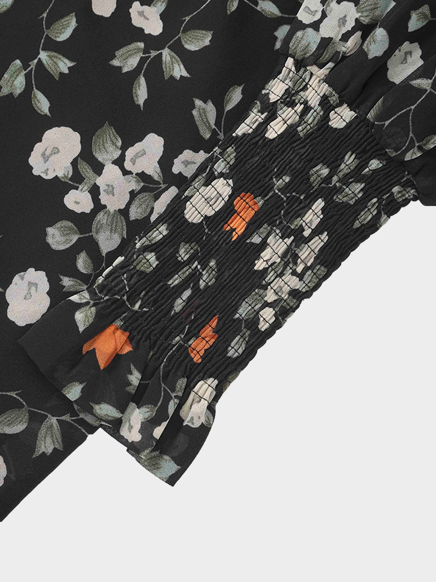 Smocked Blouse-Poppy Floral