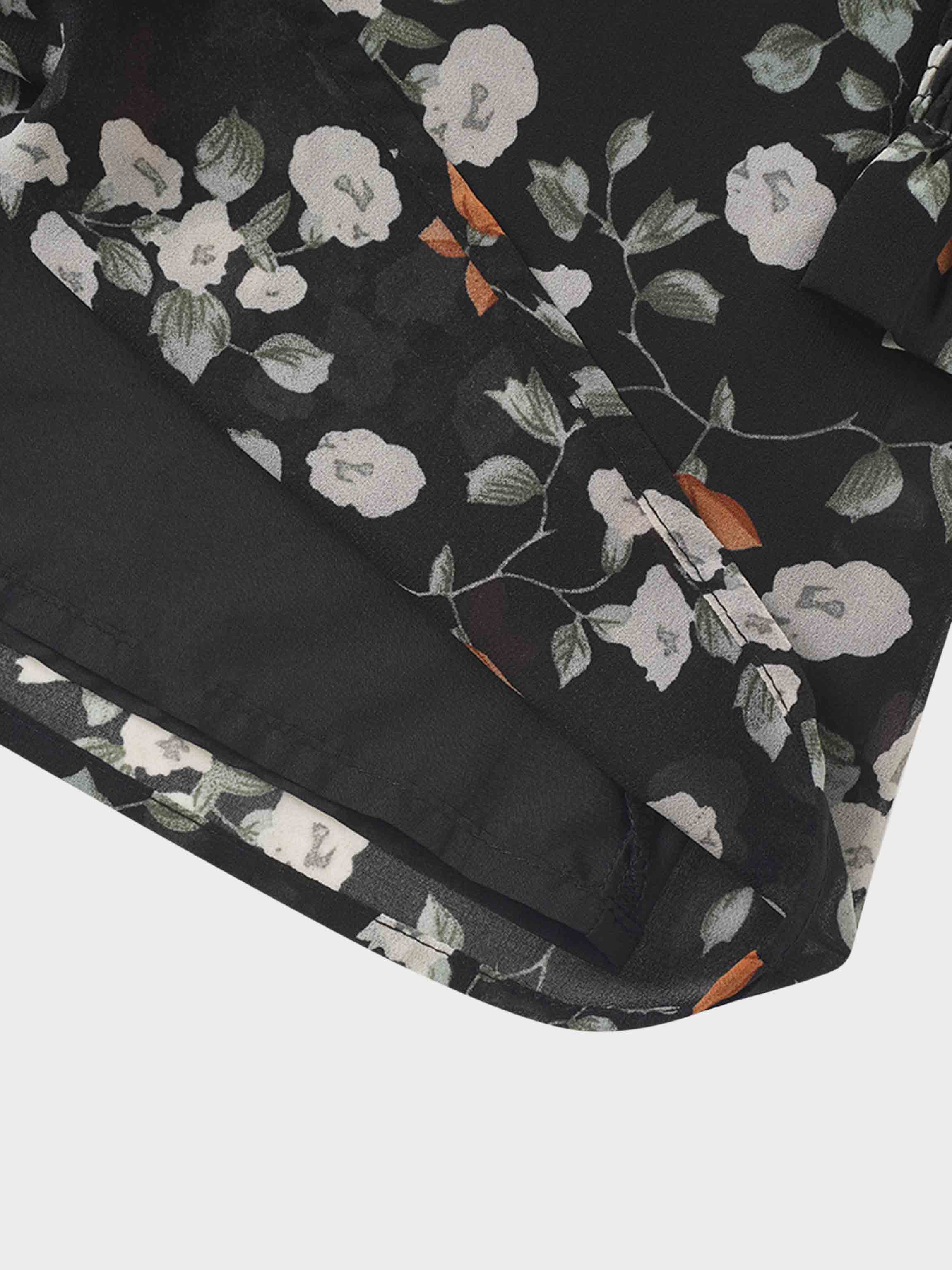 Smocked Blouse-Poppy Floral