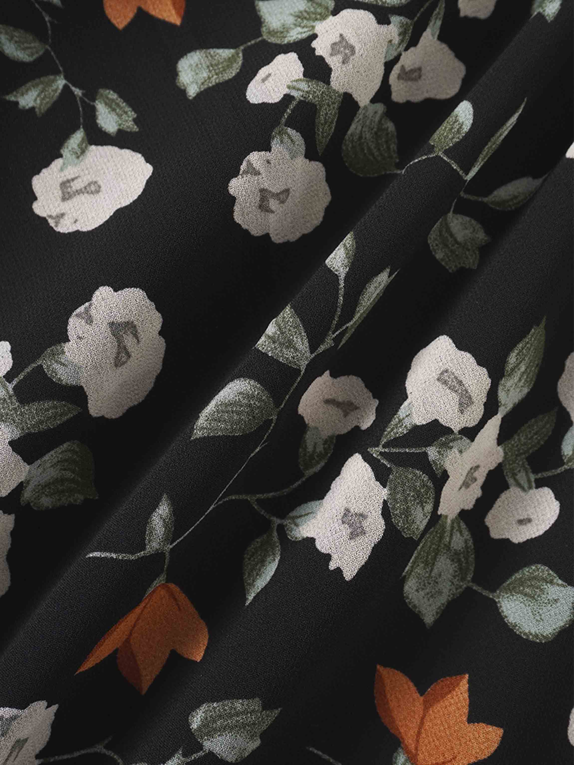 Smocked Blouse-Poppy Floral