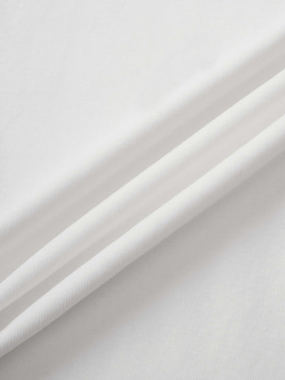 Sleeveless Basic Tee-White