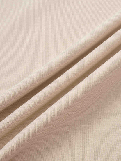 Sleeveless Basic Tee-Tan