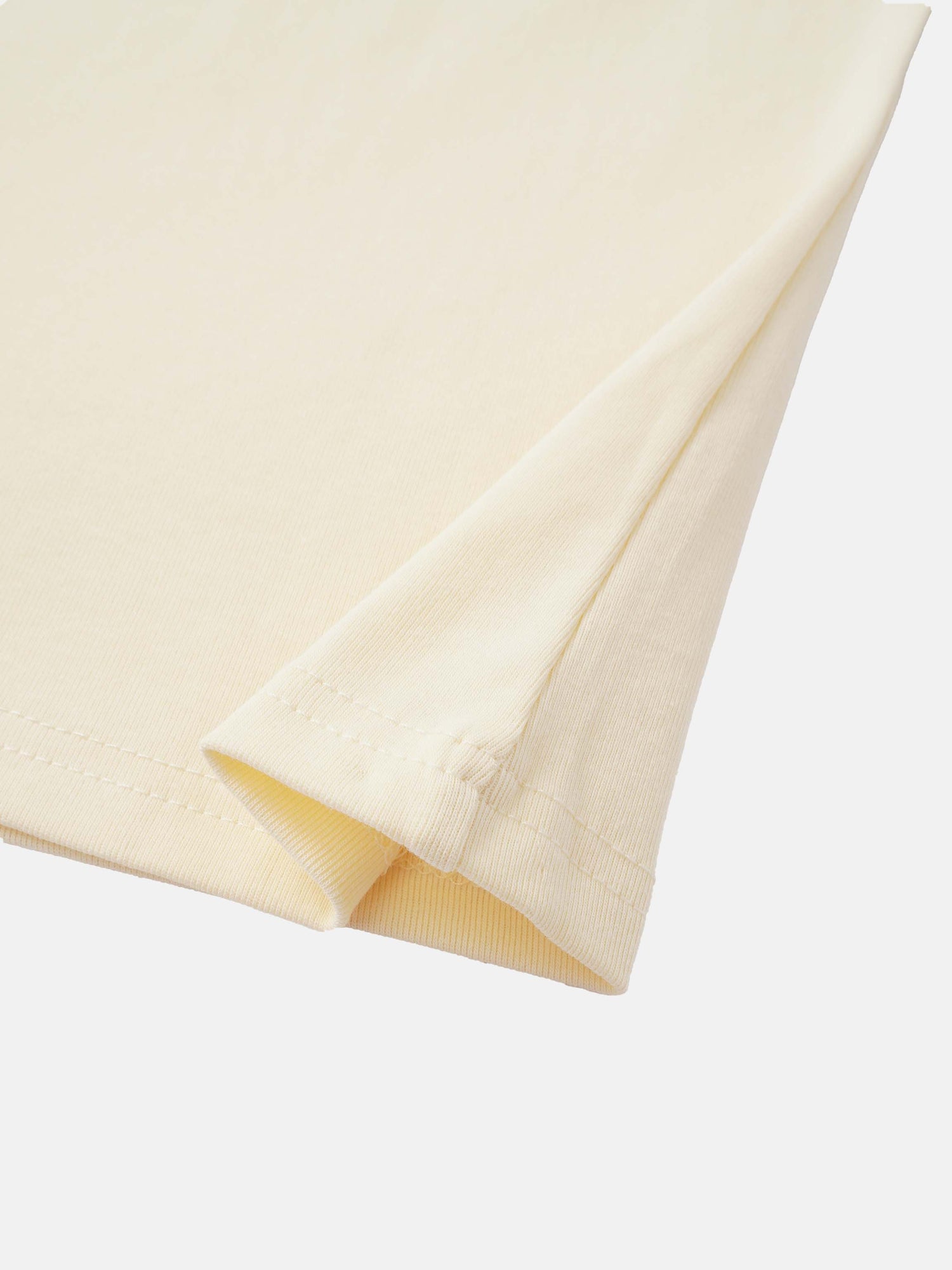 Sleeveless Basic Tee-Yellow