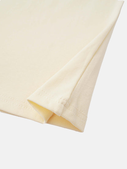 Sleeveless Basic Tee-Yellow