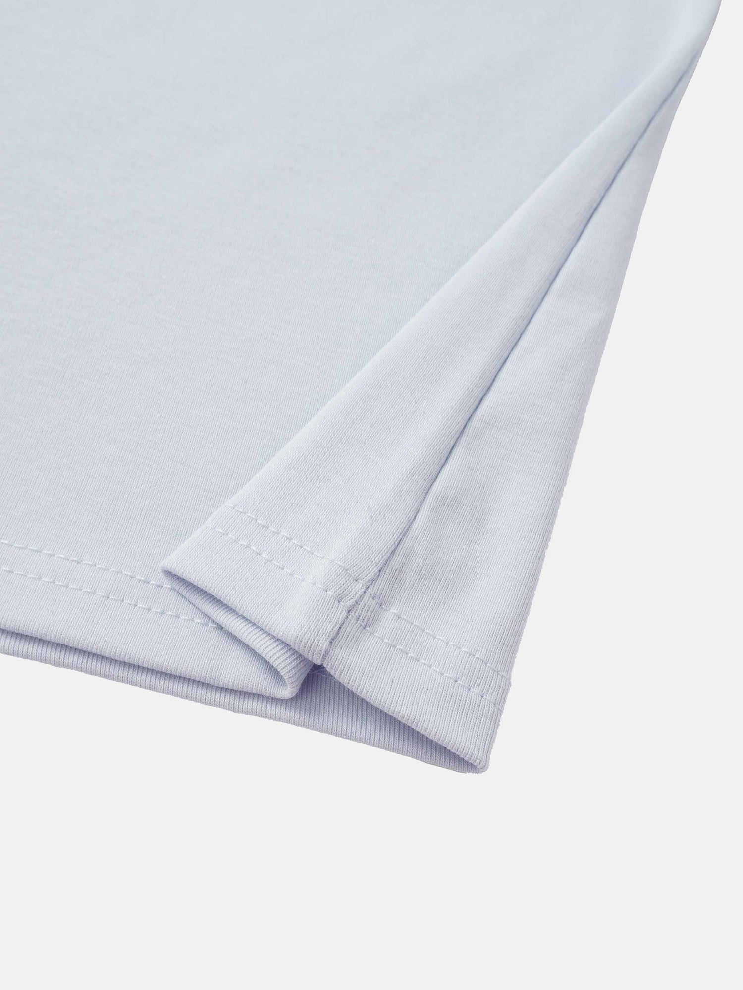 Sleeveless Basic Tee-Light Blue