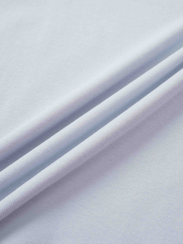 Sleeveless Basic Tee-Light Blue