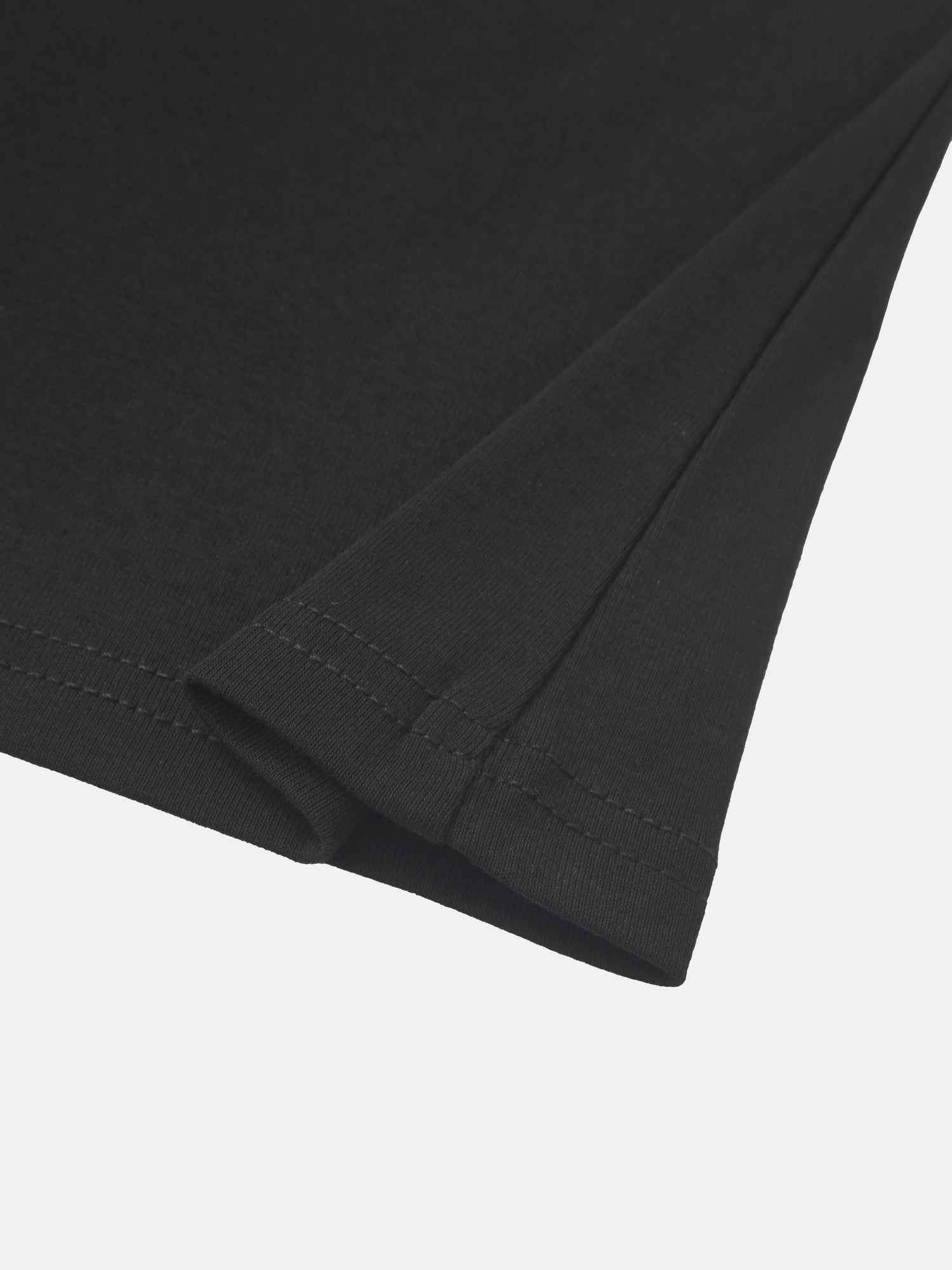 Sleeveless Basic Tee-Black