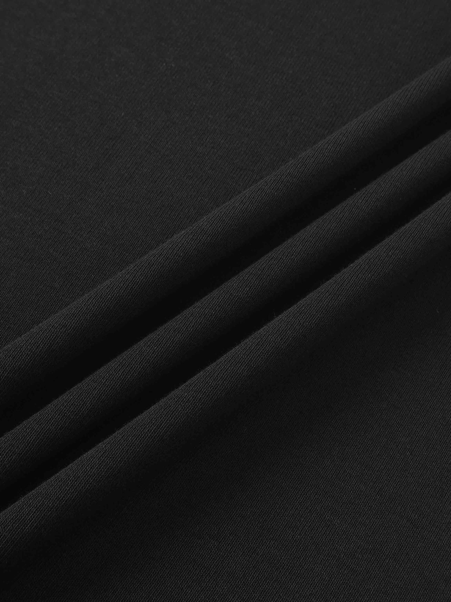 Sleeveless Basic Tee-Black