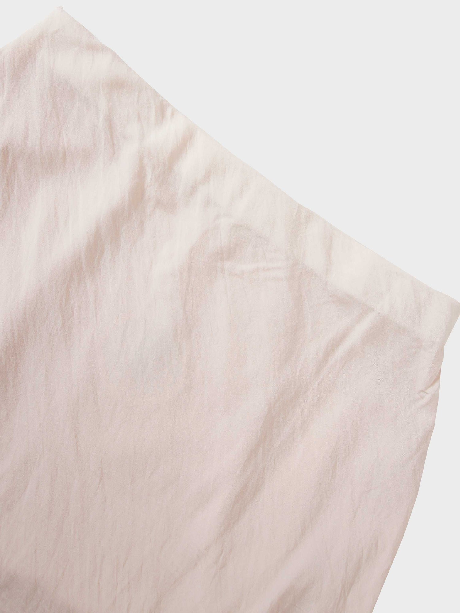 Printed Crinkle Slip Skirt-Flower Border