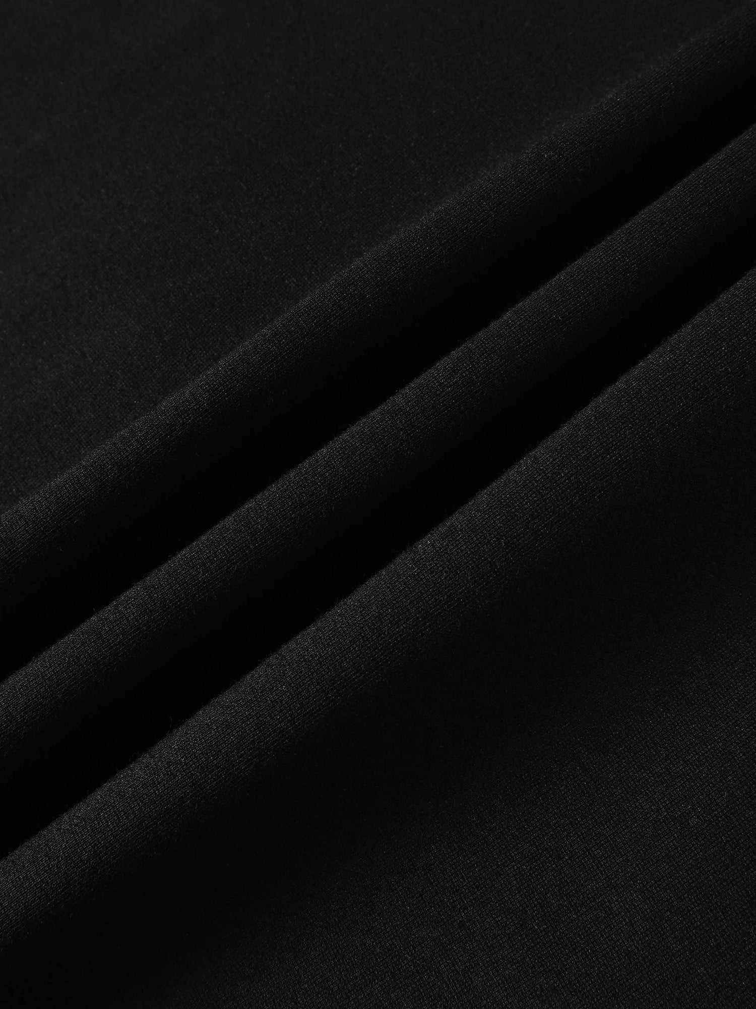 LIGHTWEIGHT 3 PANEL SKIRT-BLACK 27"