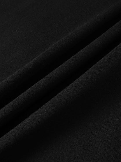 LIGHTWEIGHT 3 PANEL SKIRT-BLACK 29"