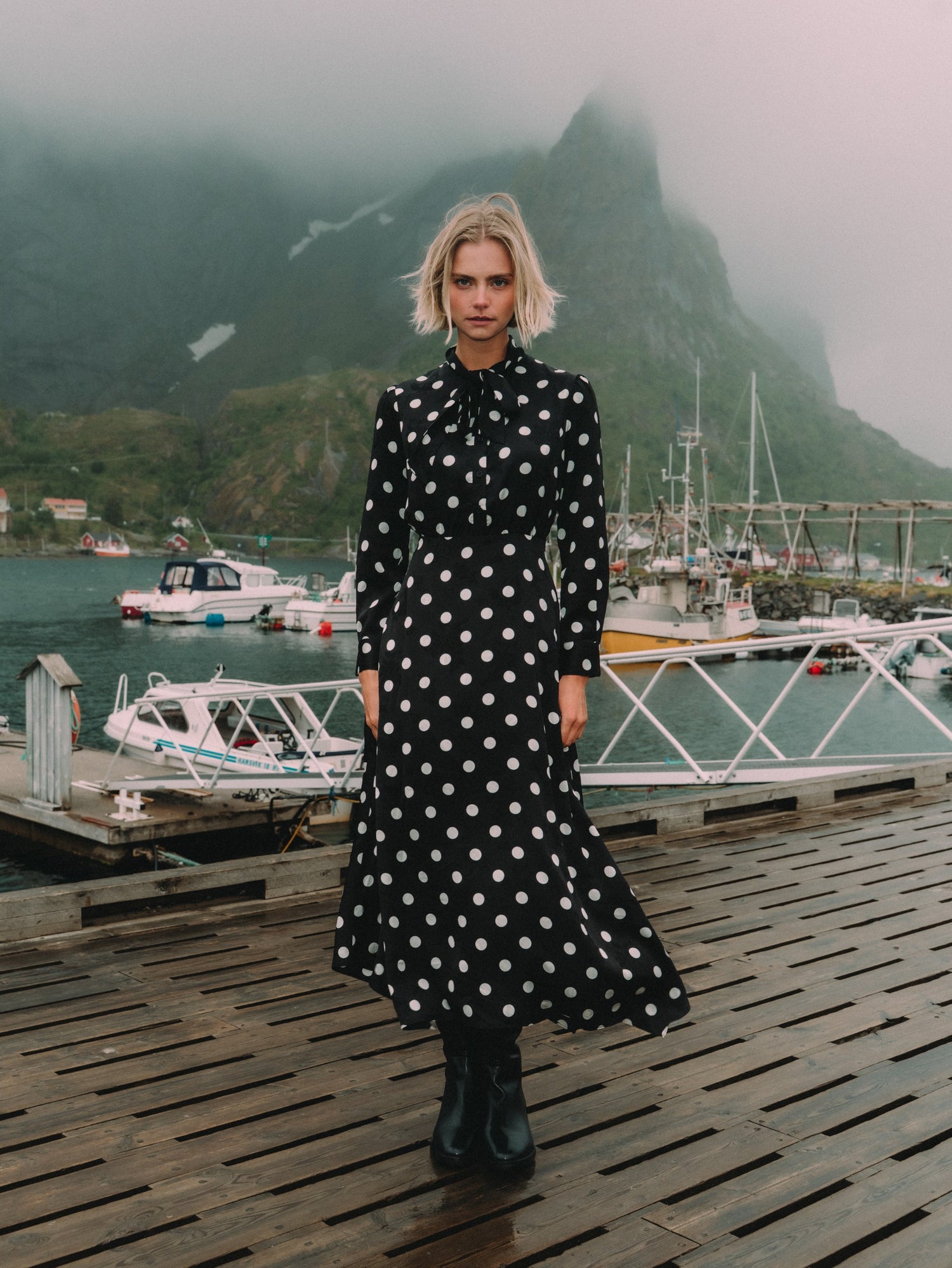 Katie Dress - Polka Dot