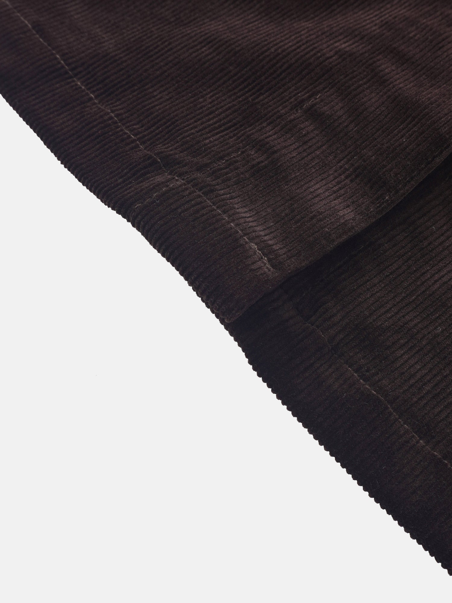 Snap Down Corduroy Skirt - Cement