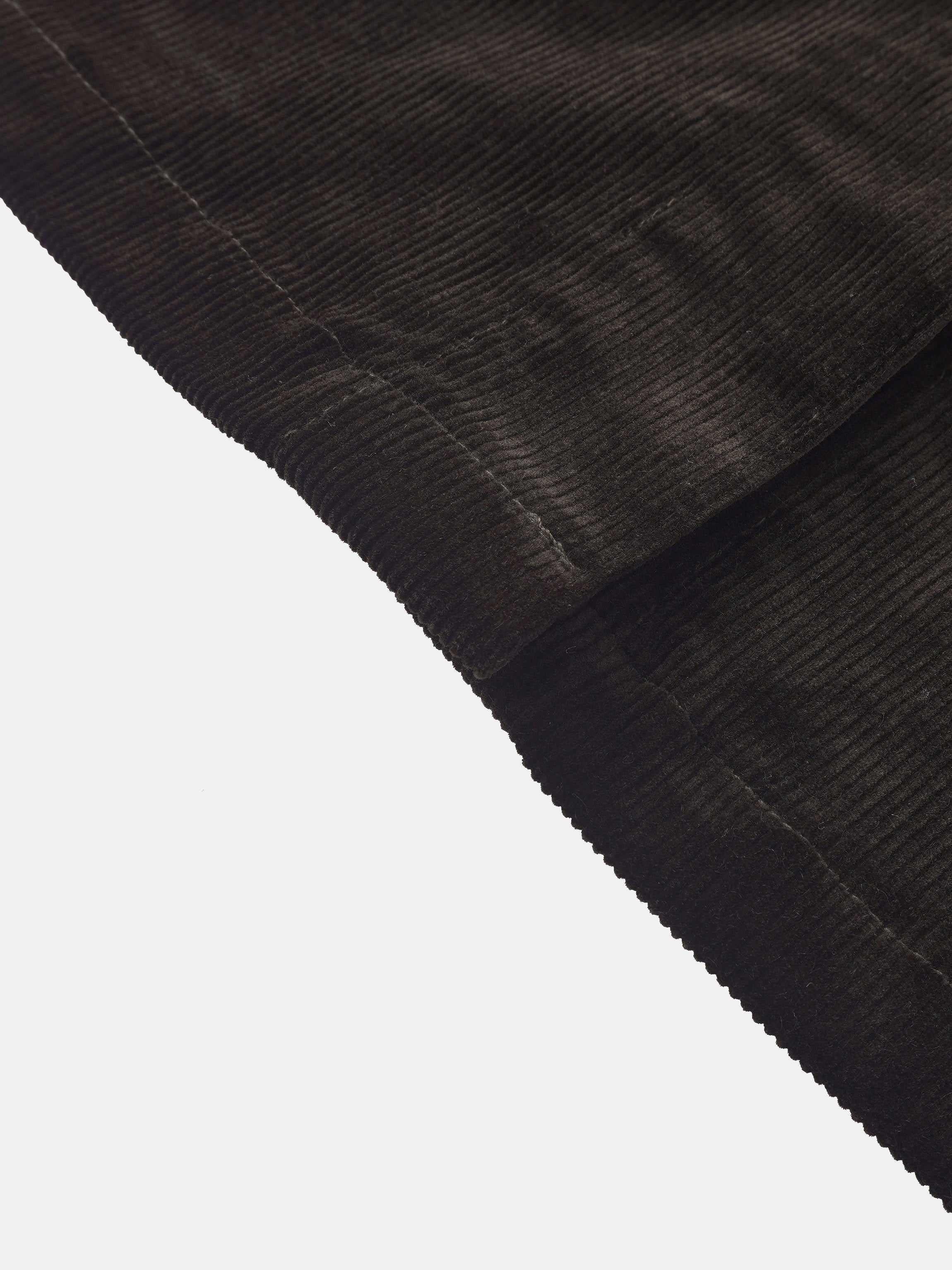 Snap Down Corduroy Skirt - Green